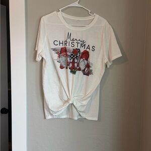 Merry Christmas Gnome Graphic Tee